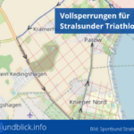 Vollsperrungen für Stralsunder Triathlon