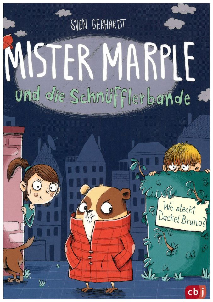 „Mister Marple und die Schnüfflerbande – Wo steckt Dackel Bruno?“ Lesung für Kinder ab 7 Jahren