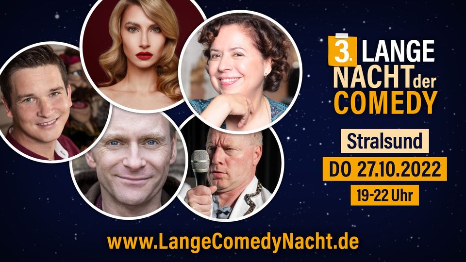 3. lange Nacht der Comedy - Stralsund