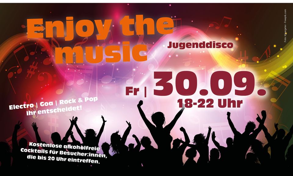 Enjoy the music - Jugenddisco 1 Enjoy the music - Jugenddisco
