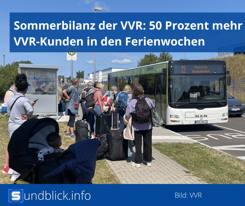 Sommerbilanz der VVR: 50 Prozent mehr VVR-Kunden in den Ferienwochen