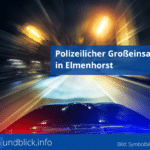 Polizeilicher Großeinsatz in Elmenhorst