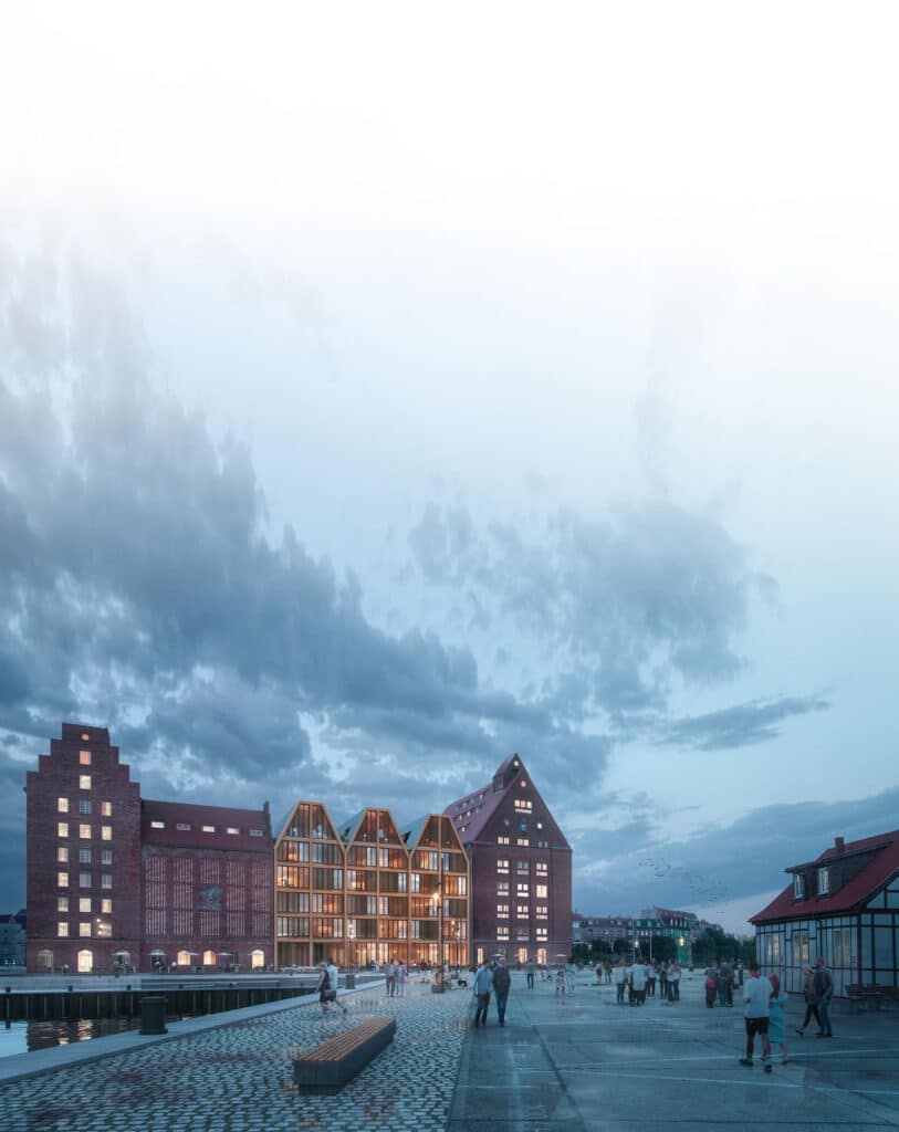 DrebingEhmkeArchitekten Quartier65Stralsund PerspektiveBallastkiste 1