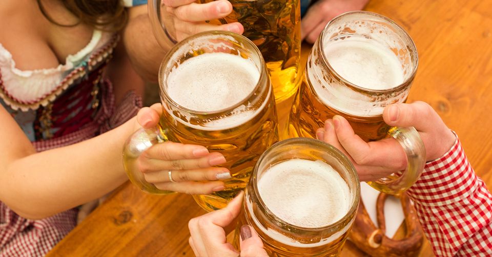 Oktoberfest in der Brauerei