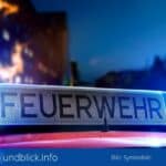 Kellerbrand in einem Mehrfamilienhaus in Stralsund