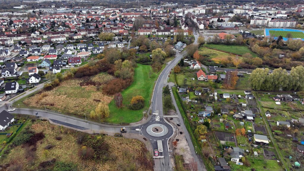 Kreisverkehr Feldstrasse