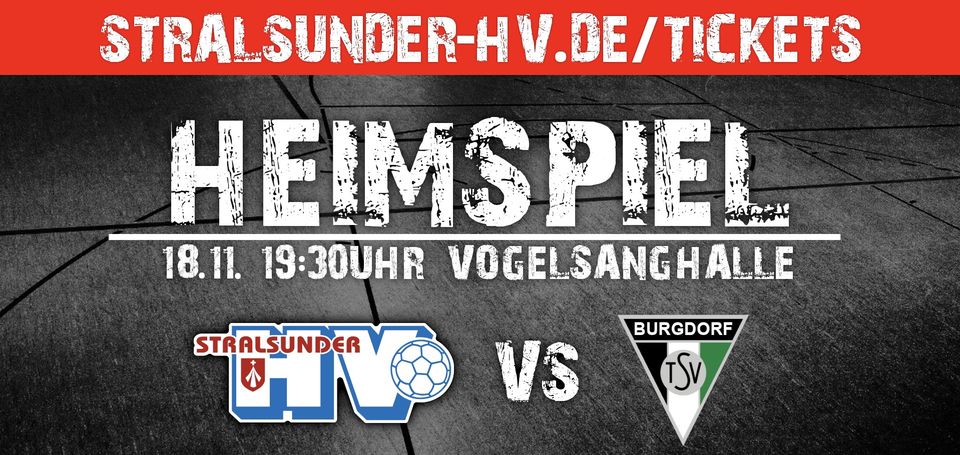 Stralsunder HV vs TSV Burgdorf