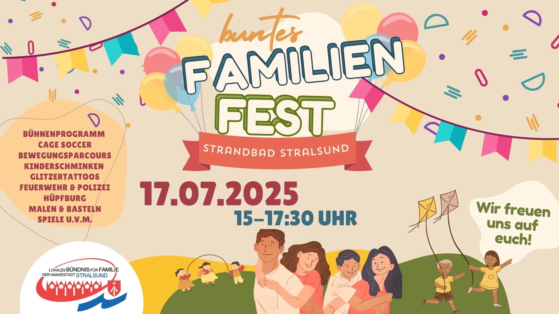 Veranstaltungen 6 Buntes Familienfest im Strandbad Stralsund