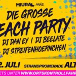 DIE GROßE BEACH PARTY – ALTEFÄHR 2025