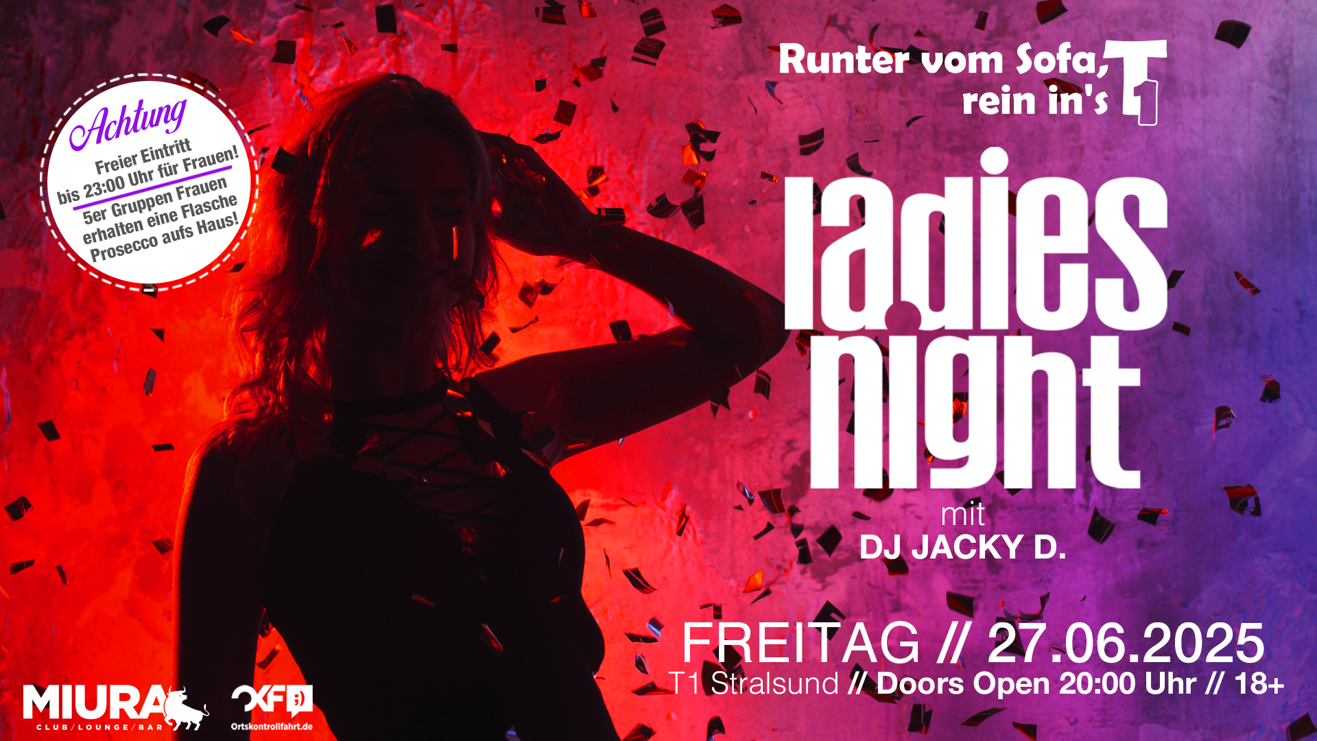 Ladies Night w/ DJ Jacky D. 1 Ladies Night w/ DJ Jacky D.