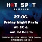 Friday Night Party mit DJ Benito