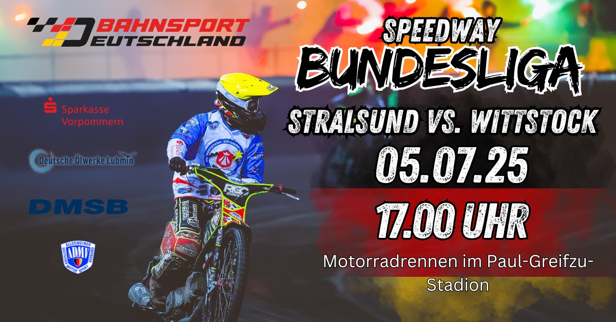 Speedway Bundesliga - Stralsund vs. Wittstock 1 Speedway Bundesliga - Stralsund vs. Wittstock