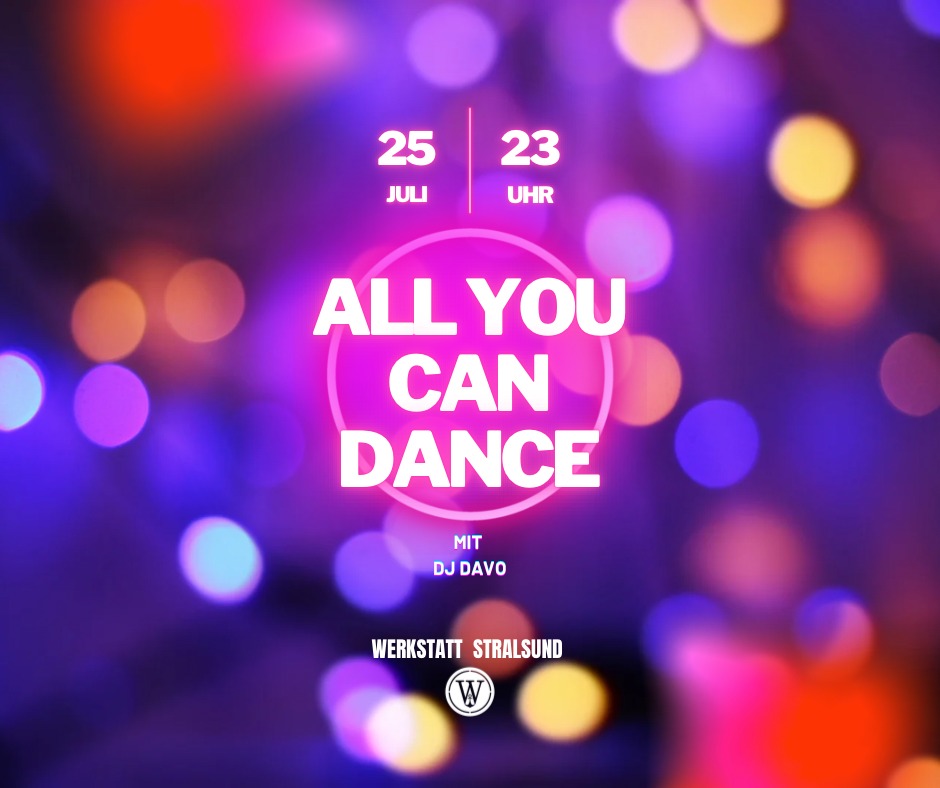 ALL YOU CAN DANCE 1 ALL YOU CAN DANCE