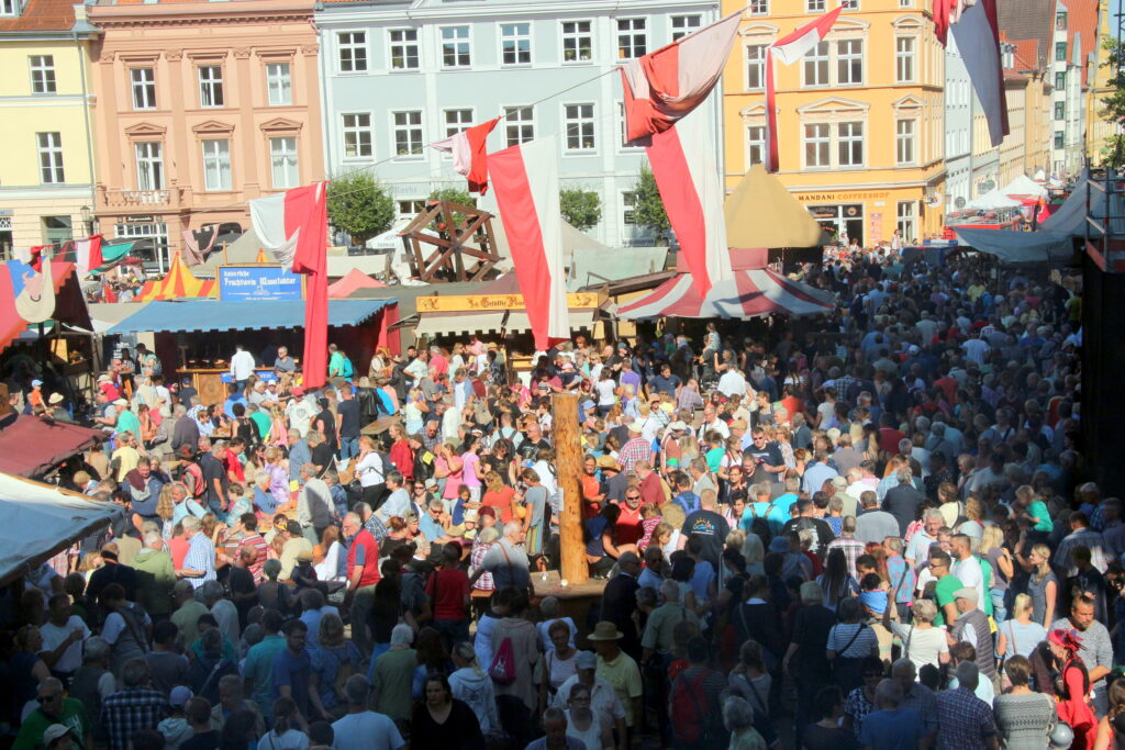 Der Alte Markt ist der Hospot der Wallensteintage