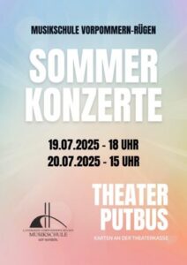 Junge Virtuosen beim Sommerkonzert der Musikschule im Theater Putbus