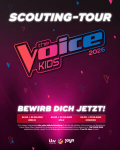 Dein Traum wird wahr: Bewirb dich jetzt für die neue Staffel von The Voice Kids!