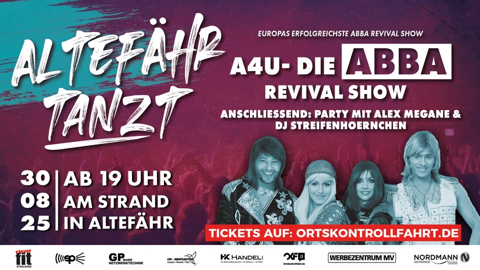 Altefähr tanzt! - A4U – Die ABBA Revival Show