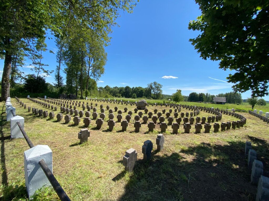 Friedhof fertig