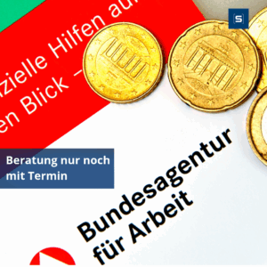⚠️️ Wichtige Mitteilung: Persönliche Beratung in der Arbeitsagentur nur noch mit Termin! ⚠️