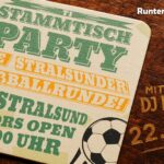 ⚽ Stammtisch Party – Die Stralsunder Fußballrunde 🎉