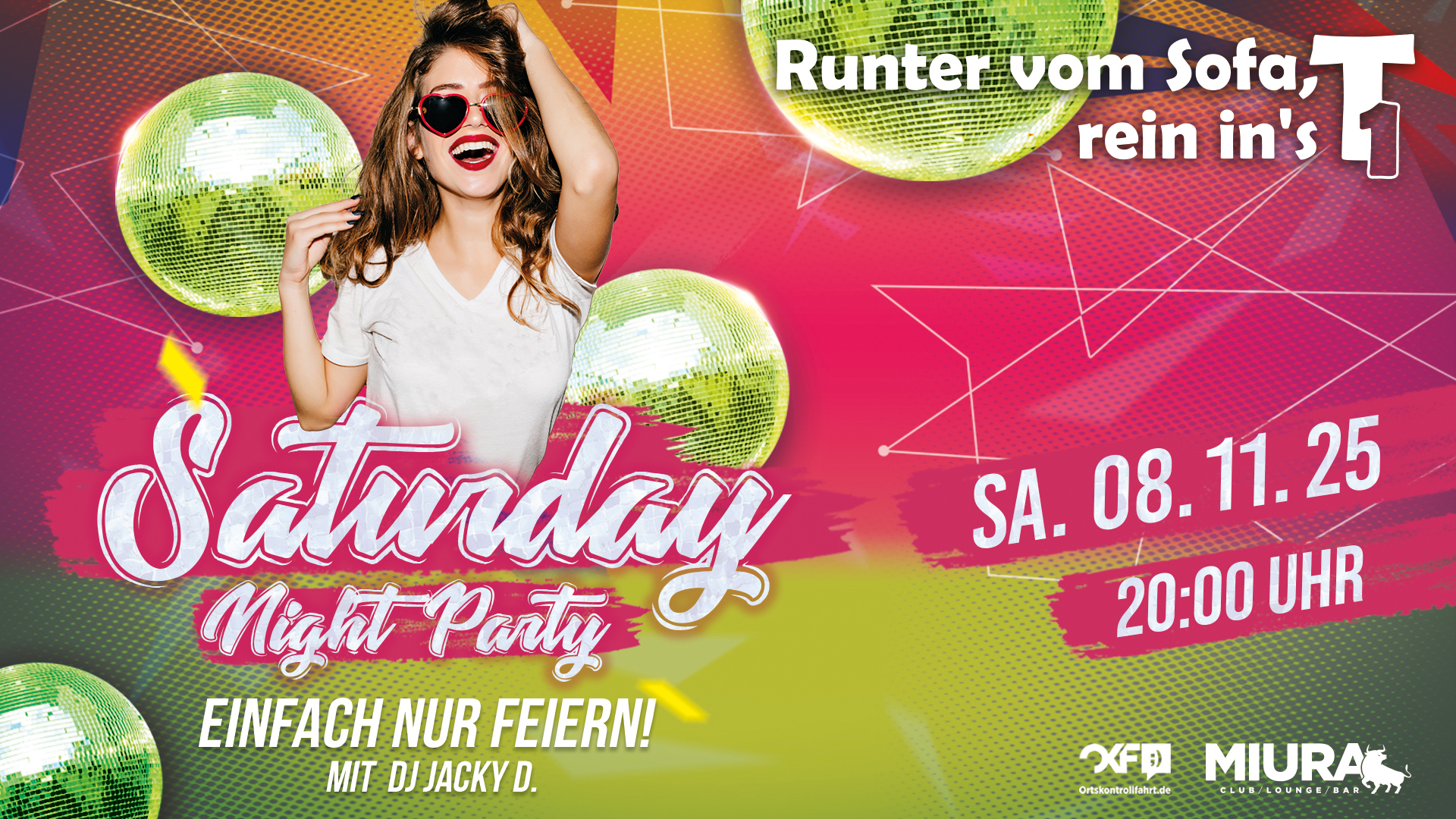 Saturday Night Party w/ DJ Jacky D.