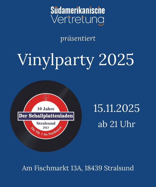 Vinylparty 2025 - Ulli legt wieder auf!