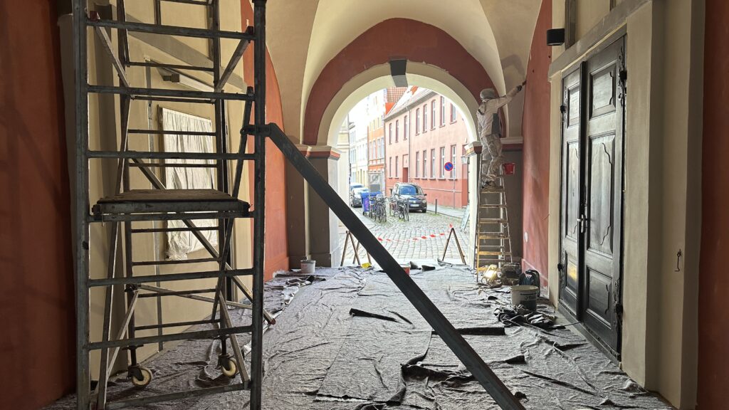 🏛️ Der Stralsunder Buttergang ist gesperrt: Auf Spurensuche im 700 Jahre alten Rathaus 3 IMG 2795