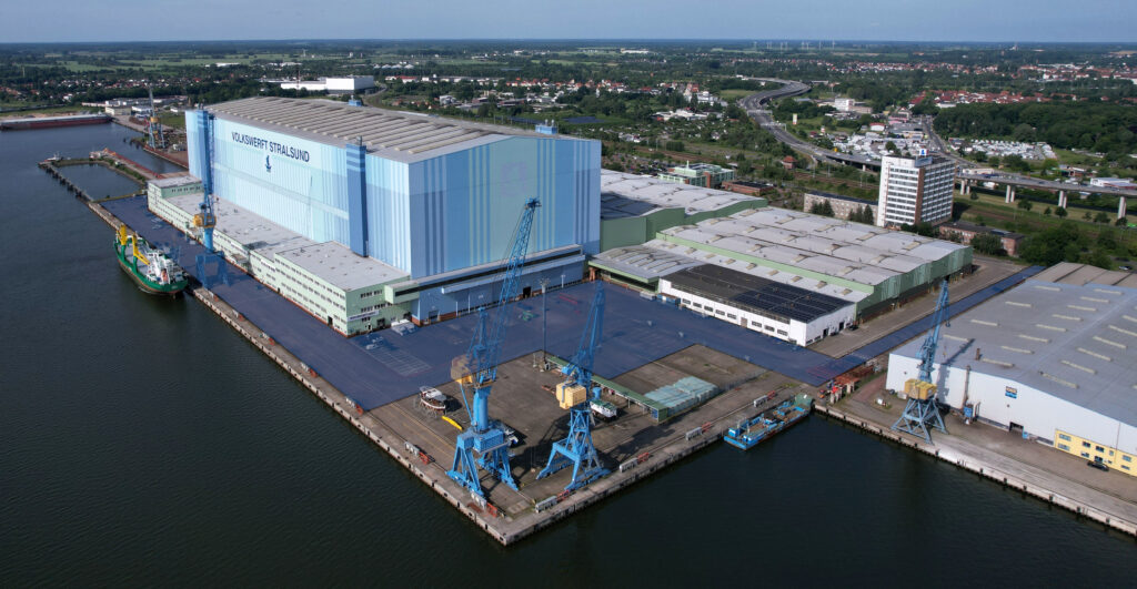 Zonierung des Maritimen Industrie- und Gewerbeparks „Volkswerft Stralsund“ 2 Volkswerft Ansicht Zonierung