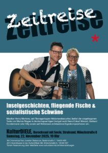 ZEITREISE – Inselgeschichten, fliegende Fische & sozialistische Schwäne mit Marion Magas & Henry Mertens