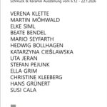 FEINE WARE 25 - Schmuck & Keramik - Ausstellung / Vernissage